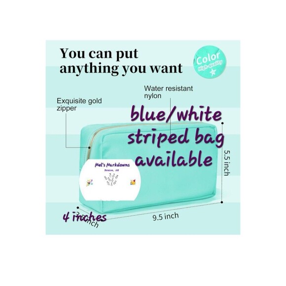 SOIDRAM Makeup Bag Travel Bag Pouch Toiletry Bag Makeup Organizer - Picture 6 of 6